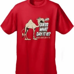 Cool Funny & Offensive Bewild Guess What Day It Is? Camel Hump Day Kids T-Shirt