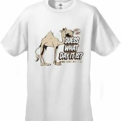 Cool Funny & Offensive Bewild Guess What Day It Is? Camel Hump Day Kids T-Shirt