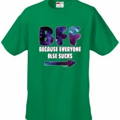 Bewild BFF - Galaxy - Everyone Else Sucks (Arrow Right) Men's T-Shirt