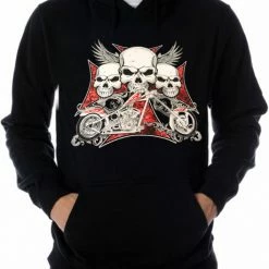 Bewild Biker Style Biker Hoodie -