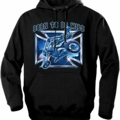 Bewild Biker Hoodies - "Born To Be Wild" Biker Hoodie Biker Style