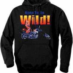Bewild Biker Style Biker Hoodies - "Sexy Biker Babe" Biker Hoodie