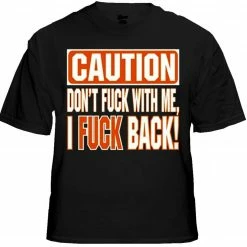 Bewild Biker Style Biker Shirts - "Don't Fu*k With Me" Biker Shirt