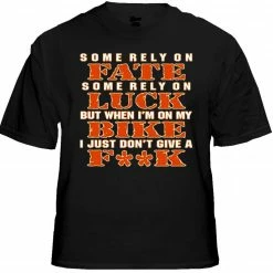 Bewild Biker Style Biker Shirts - "Fate & Luck" Biker Shirt