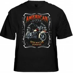 Bewild Biker Shirts - "Forged In Tradition" Biker Shirt (Black)