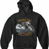 Bewild "Trust Me I'm A Biker " Biker Hoodie (Black) Biker Style