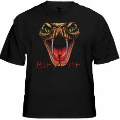 Bewild Biker T-Shirts - "Bite Me Fangs" Biker Shirt