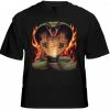 Bewild Biker T-Shirts - "Cobra In Flames" Biker Shirt Biker Style