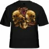 Bewild Biker T-Shirts - "Slither Skulls" Biker Shirt