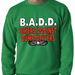 Bewild Bikers Against Dumb Drivers Crewneck Biker Style 13 Bewild Bikers Against Dumb Drivers Crewneck Biker Style