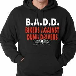 Bewild Bikers Against Dumb Drivers Hoodie