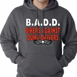 Bewild Bikers Against Dumb Drivers Hoodie