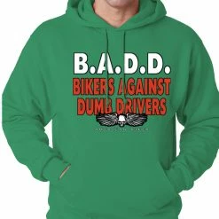 Bewild Bikers Against Dumb Drivers Hoodie