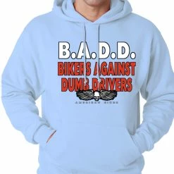 Bewild Bikers Against Dumb Drivers Hoodie