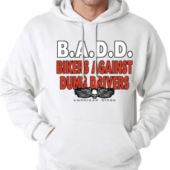 Bewild Bikers Against Dumb Drivers Hoodie