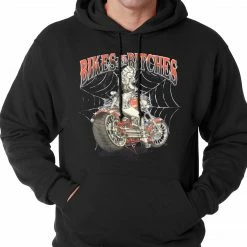 Bewild Bikes And B*tches Biker Adult Hoodie