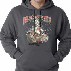 Bewild Bikes And B*tches Biker Adult Hoodie