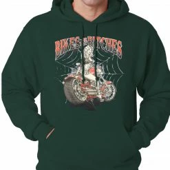 Bewild Bikes And B*tches Biker Adult Hoodie