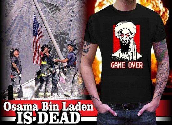 Bewild Osama Bin Laden Is Dead - Game Over T-Shirt Cool Funny & Offensive 12 Bewild Osama Bin Laden Is Dead - Game Over T-Shirt Cool Funny & Offensive
