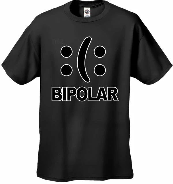 Bewild Bipolar Men's T-Shirt Cool Funny & Offensive 4 Bewild Bipolar Men's T-Shirt Cool Funny & Offensive