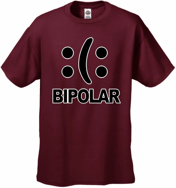 Bewild Bipolar Men's T-Shirt Cool Funny & Offensive 7 Bewild Bipolar Men's T-Shirt Cool Funny & Offensive
