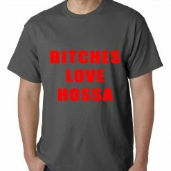 Bewild Bitches Love Hossa Chicago Hockey Mens T-shirt