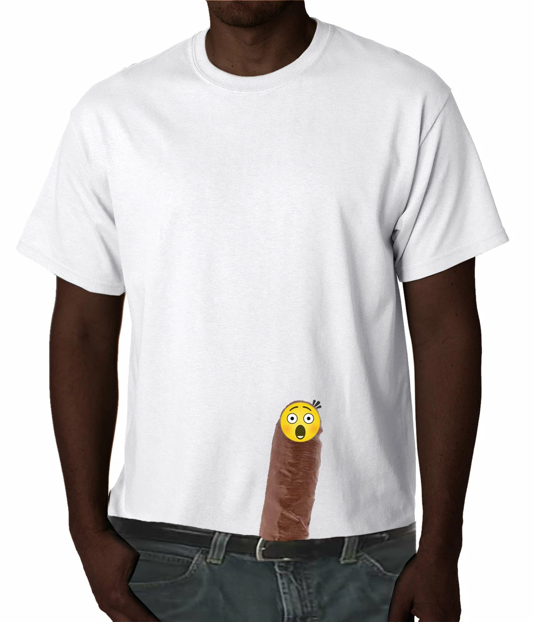 Bewild Black Guy - Ooops!!! My Wang Fell Out Mens T-shirt Cool Funny & Offensive 4 Bewild Black Guy - Ooops!!! My Wang Fell Out Mens T-shirt Cool Funny & Offensive
