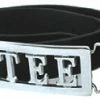 Bewild Black Leather Belt No Buckle