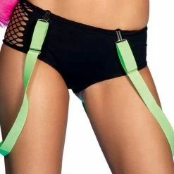 Bewild Black Light Reactive Neon Suspenders Neon & Black Light Accessories