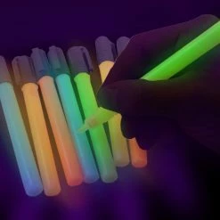 Bewild Black Light UV Reactive Neon Paint Pens (Set Of 5) Glow & Black Light Paint