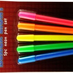 Bewild Black Light UV Reactive Neon Paint Pens (Set Of 5) Glow & Black Light Paint 7 Bewild Black Light UV Reactive Neon Paint Pens (Set Of 5) Glow & Black Light Paint