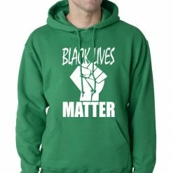 Bewild Black Lives Matter Fist Adult Hoodie