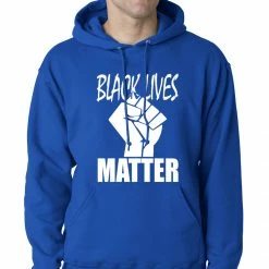 Bewild Black Lives Matter Fist Adult Hoodie