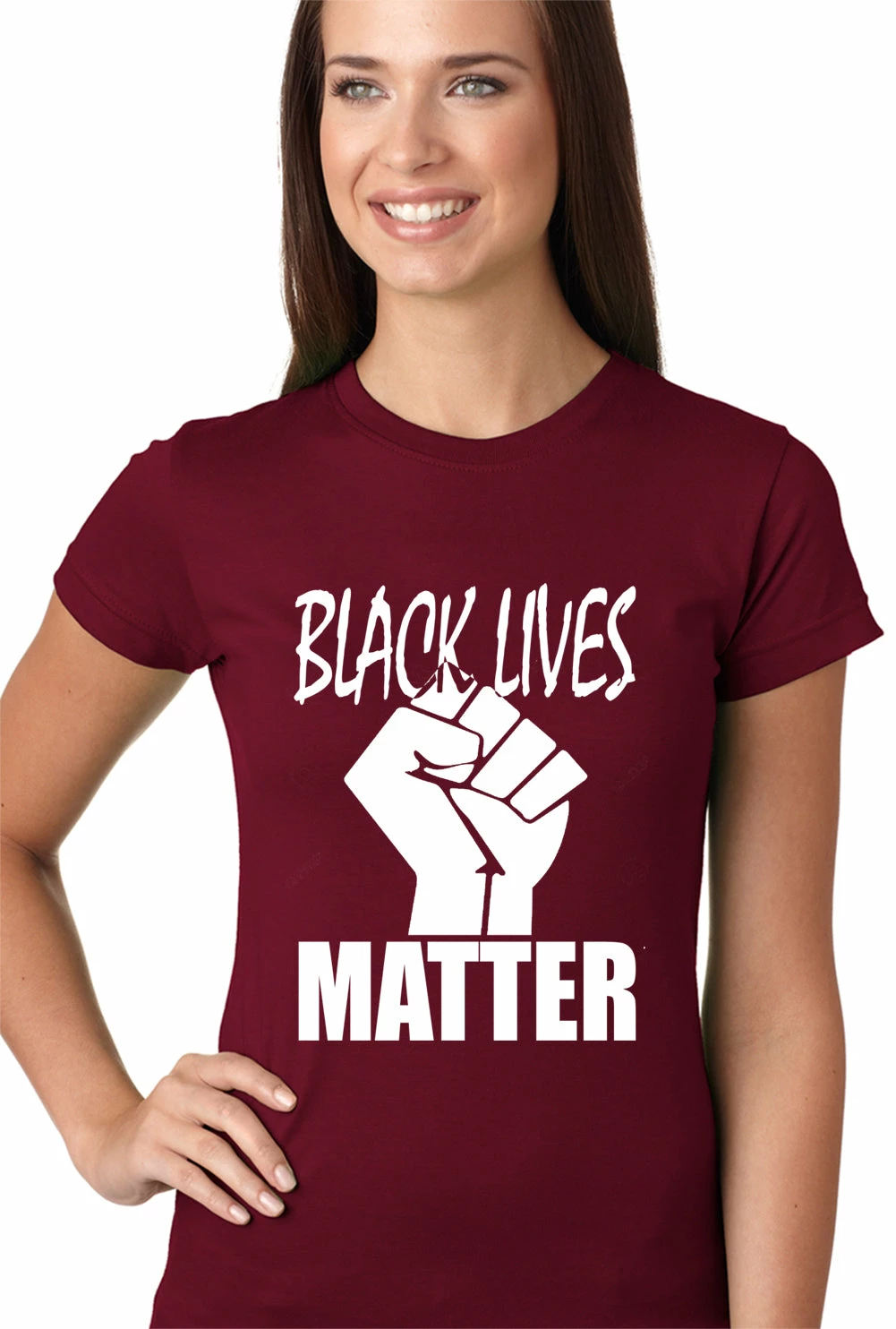 Bewild Black Lives Matter Fist Girls T-shirt 7 Bewild Black Lives Matter Fist Girls T-shirt