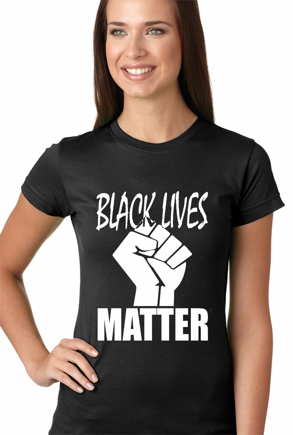 Bewild Black Lives Matter Fist Girls T-shirt 4 Bewild Black Lives Matter Fist Girls T-shirt