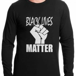 Bewild Black Lives Matter Fist Thermal Shirt