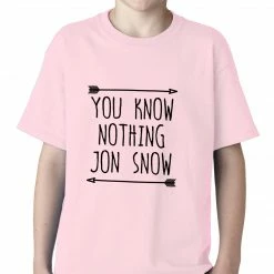 Bewild (Black Print) You Know Nothing Jon Snow Kids T-shirt