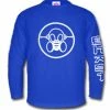 Bewild Ghast Apparel Blue Ghast Mask Logo Longsleeve T-shirt