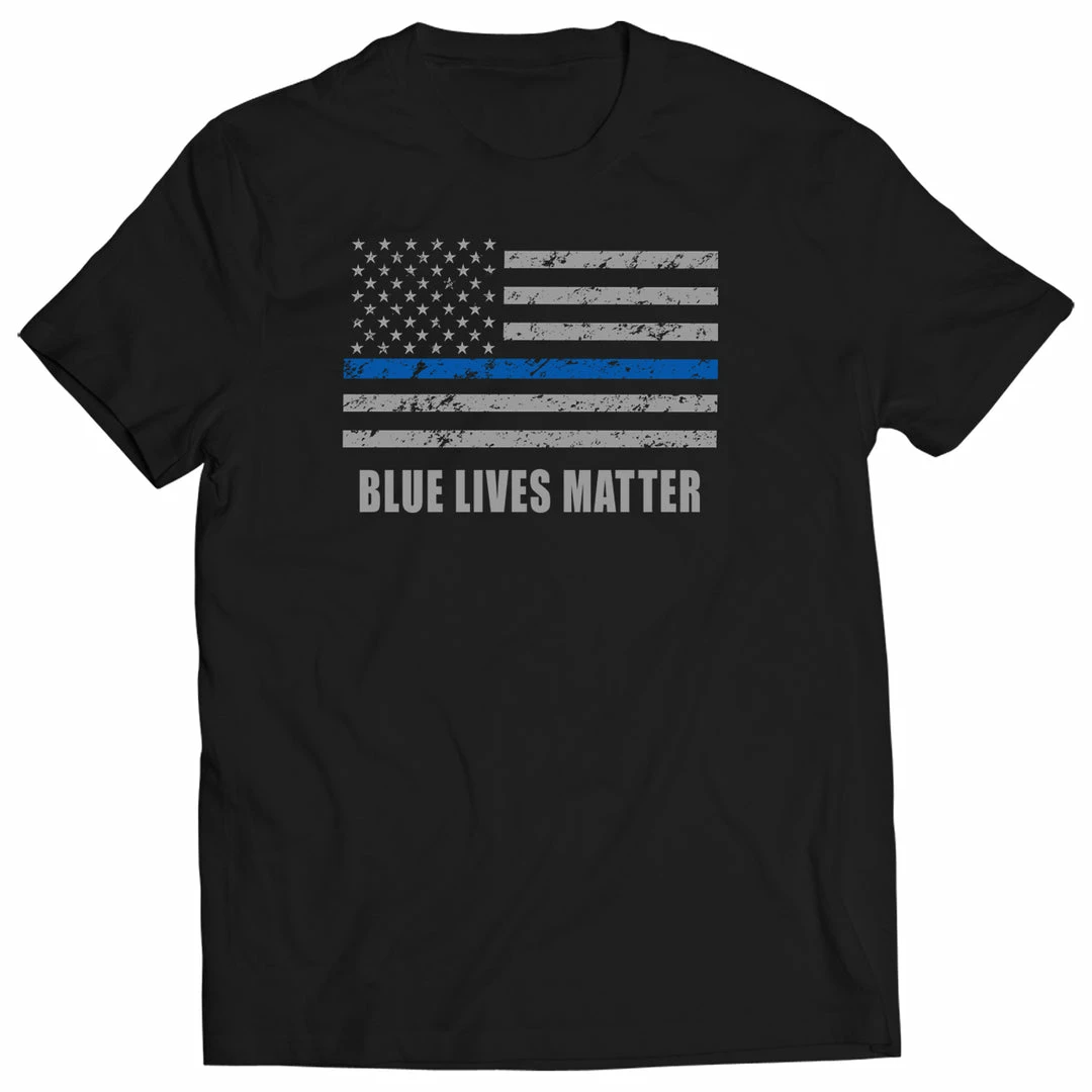 Bewild Blue Lives Matter Blue Line Flag Kids T-shirt 3 Bewild Blue Lives Matter Blue Line Flag Kids T-shirt