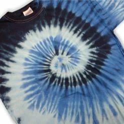 Bewild Blue Ocean Spiral Tie Dye T-Shirt 15 Bewild Blue Ocean Spiral Tie Dye T-Shirt