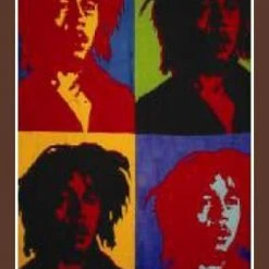 Bewild Tapestries Bob Marley Silhouettes Tapestry