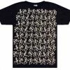 Bewild Bone Dancers Glow In The Dark T-Shirt Cool Funny & Offensive