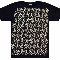 Bewild Bone Dancers Glow In The Dark T-Shirt Cool Funny & Offensive