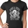 Bewild Born To Be A Biker Ladies T-shirt