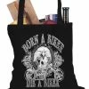 Bewild Born To Be A Biker Tote Bag