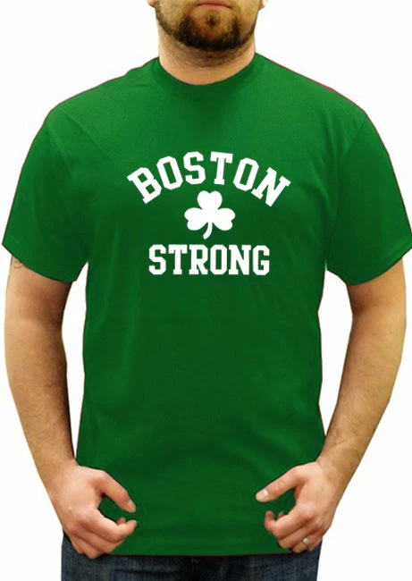 Bewild Boston Strong Irish Shamrock Men's T-Shirt 10 Bewild Boston Strong Irish Shamrock Men's T-Shirt