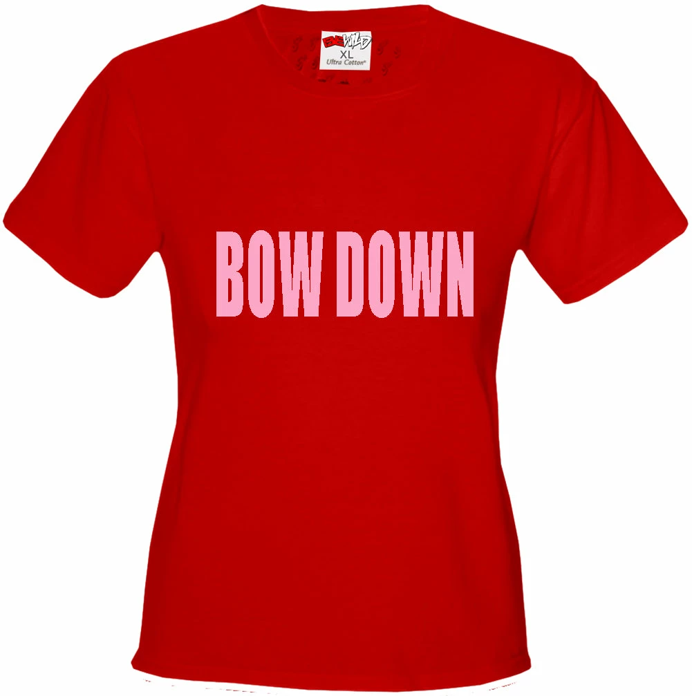 Bewild Hip-Hop Inspired Clothing BOW DOWN Girls T-Shirt 8 Bewild Hip-Hop Inspired Clothing BOW DOWN Girls T-Shirt