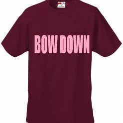 Bewild BOW DOWN Mens T-Shirt Hip-Hop Inspired Clothing