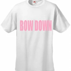 Bewild BOW DOWN Mens T-Shirt Hip-Hop Inspired Clothing