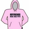 Bewild Cool Funny & Offensive Boyfriends Make Nice Pets Hoodie